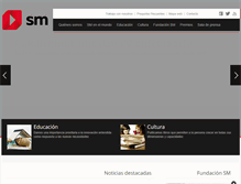 Tablet Screenshot of grupo-sm.com